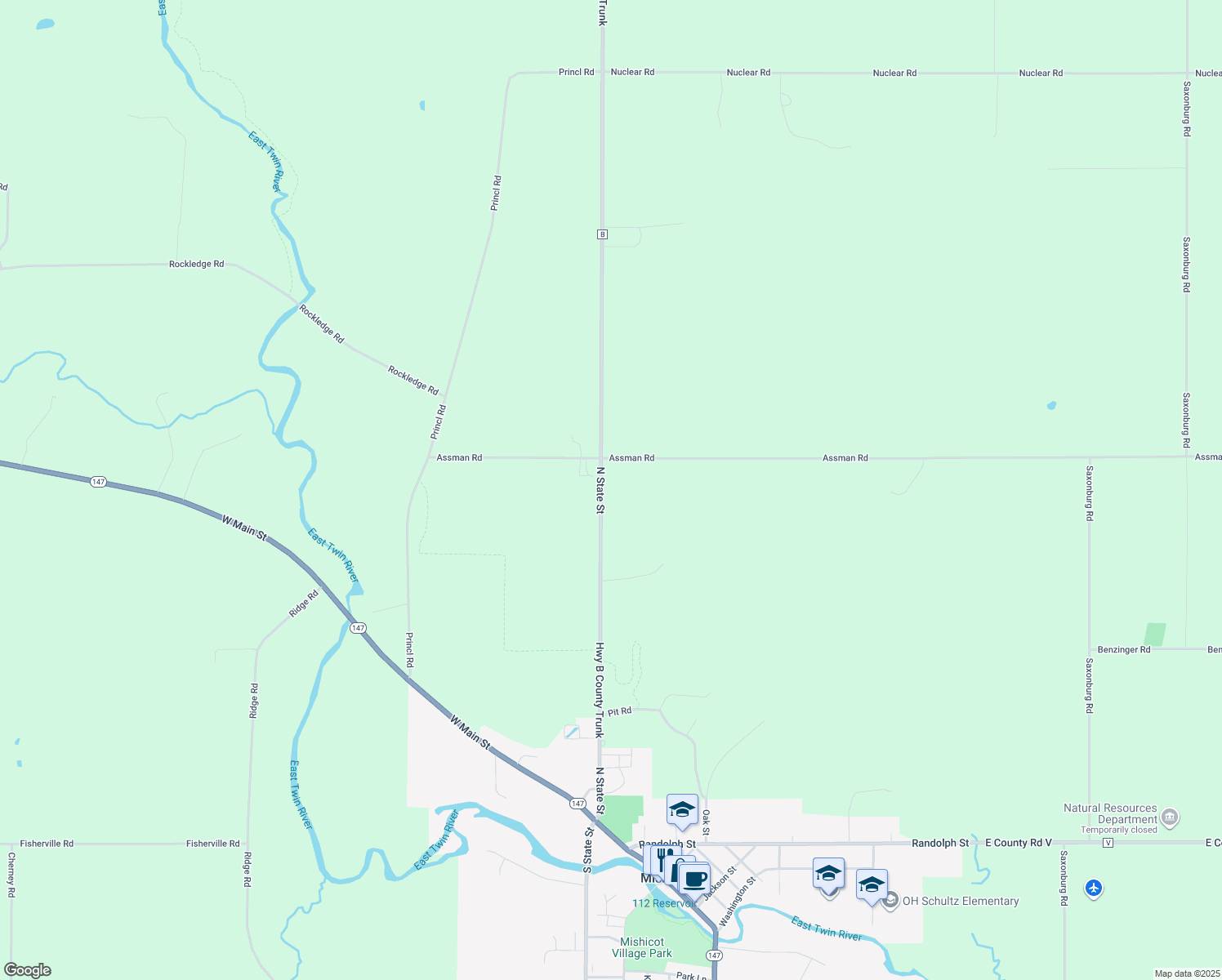 12911 County Road B, Mishicot WI Walk Score