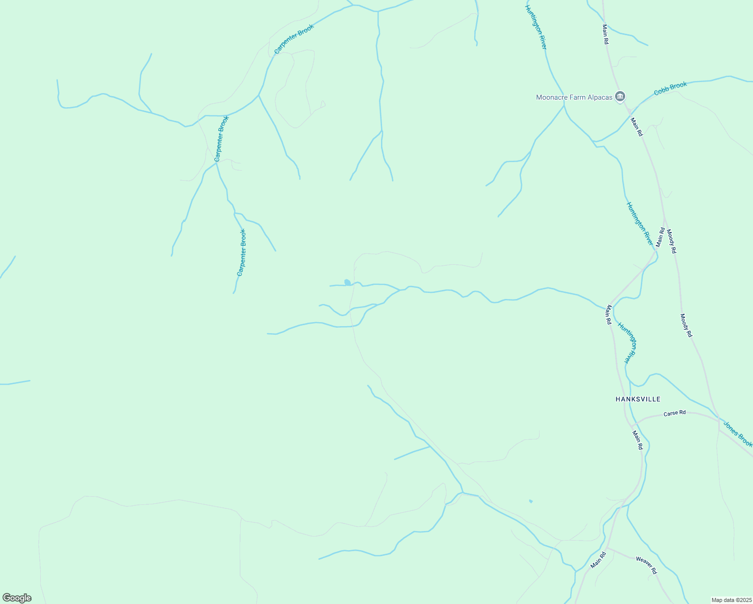 map of restaurants, bars, coffee shops, grocery stores, and more near 1446 Rounds Road in Huntington