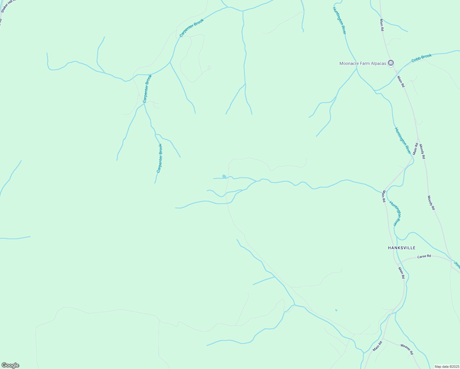 map of restaurants, bars, coffee shops, grocery stores, and more near 1446 Rounds Road in Huntington