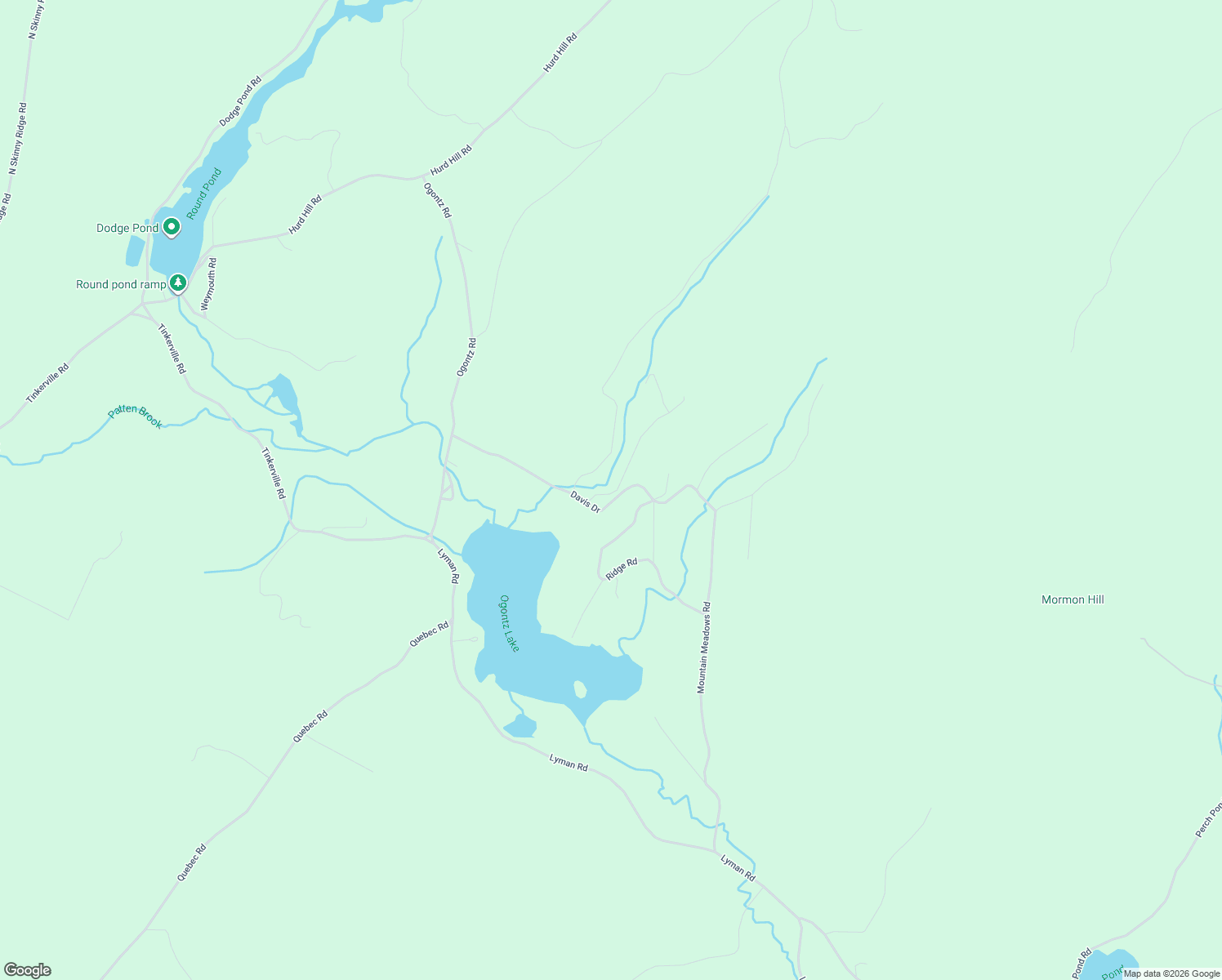 map of restaurants, bars, coffee shops, grocery stores, and more near 35 Wetherbee Road in Lyman