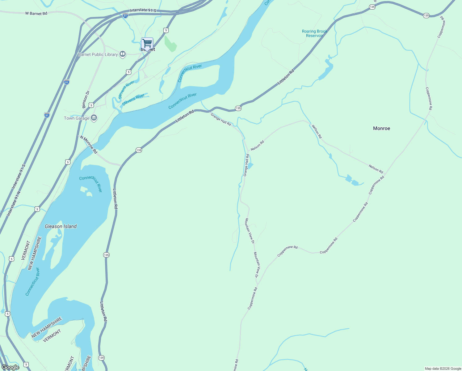 map of restaurants, bars, coffee shops, grocery stores, and more near 360 Grange Hall Road in Monroe