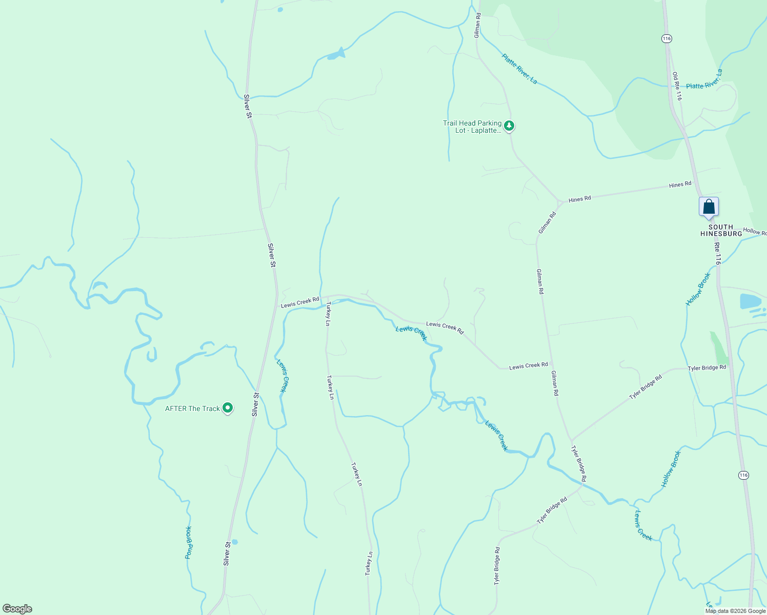 map of restaurants, bars, coffee shops, grocery stores, and more near 463 Lewis Creek Road in Hinesburg