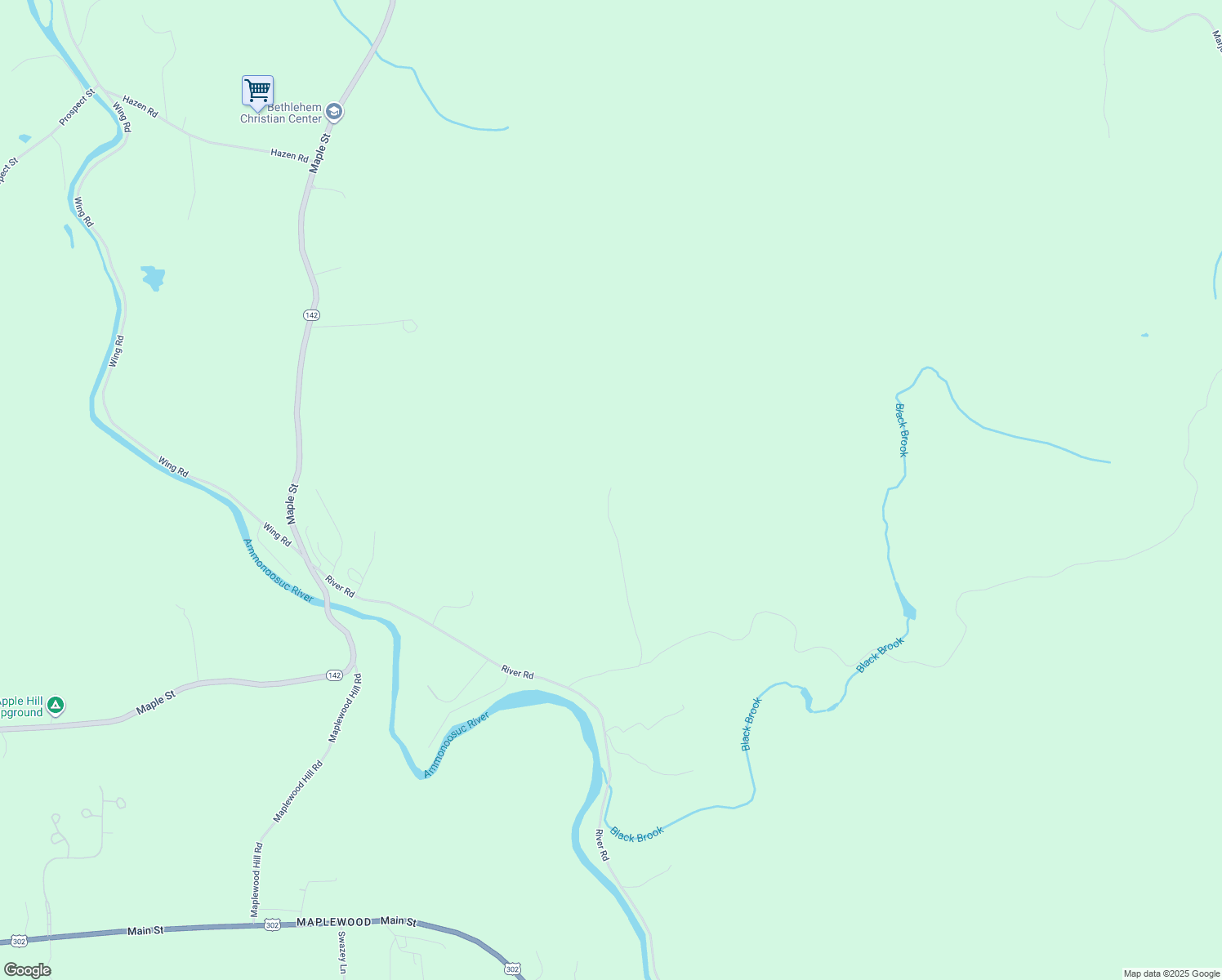 map of restaurants, bars, coffee shops, grocery stores, and more near 299 Wilderness Rd in Bethlehem