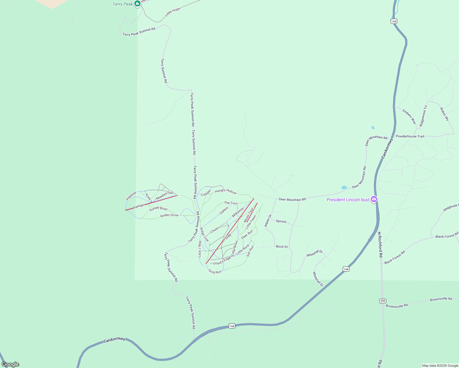 map of restaurants, bars, coffee shops, grocery stores, and more near in Terry