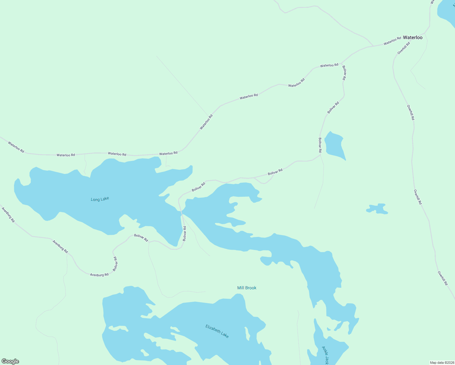 map of restaurants, bars, coffee shops, grocery stores, and more near Bolivar Road in Lunenburg County