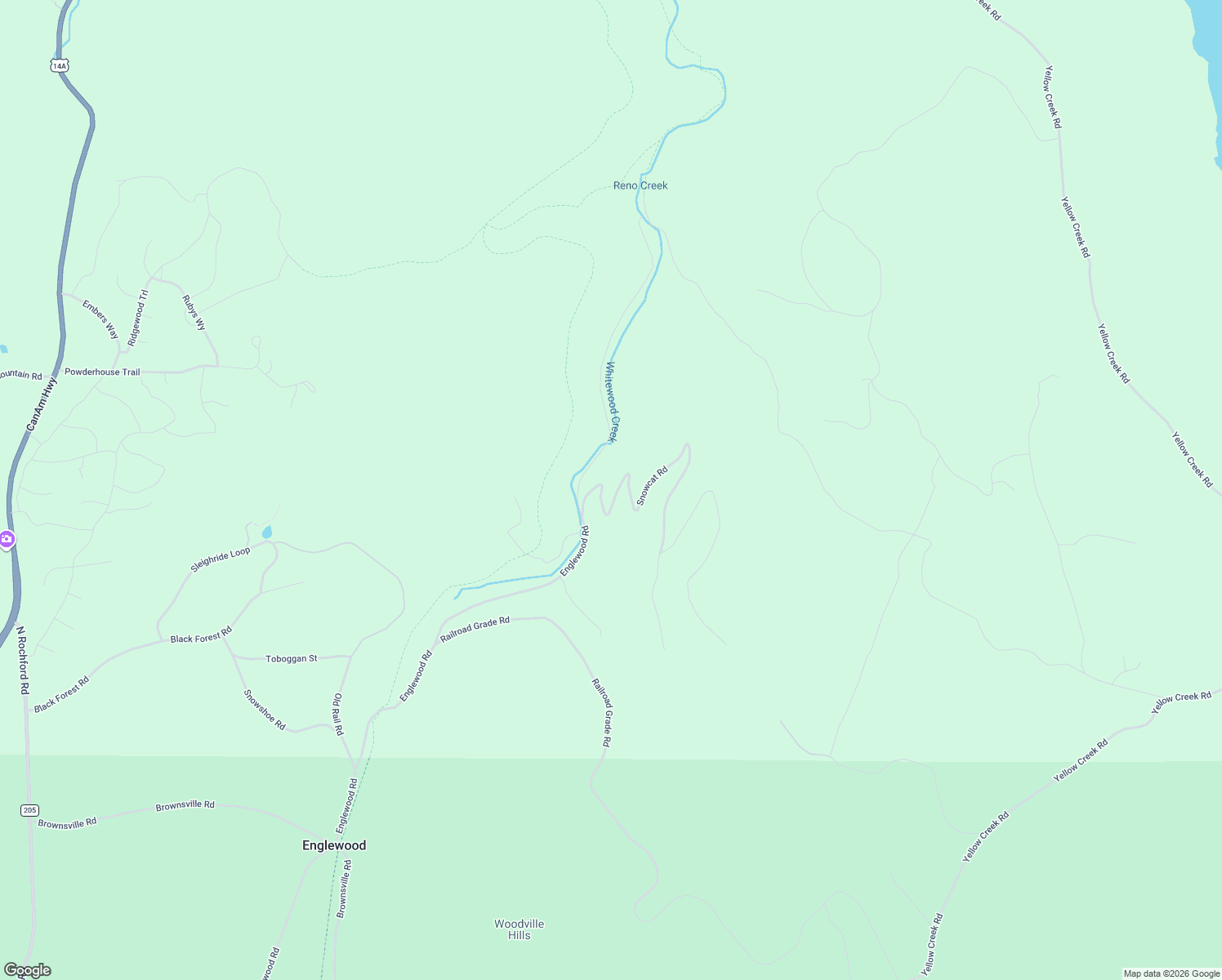 map of restaurants, bars, coffee shops, grocery stores, and more near Snowcat Road in Lead