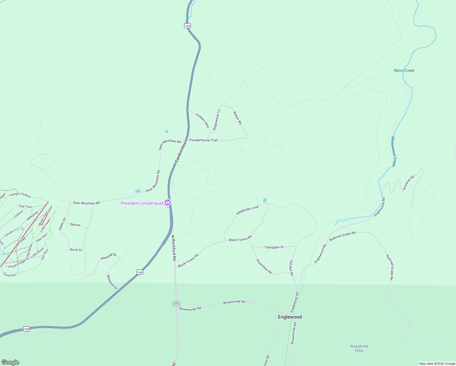 map of restaurants, bars, coffee shops, grocery stores, and more near in Englewood