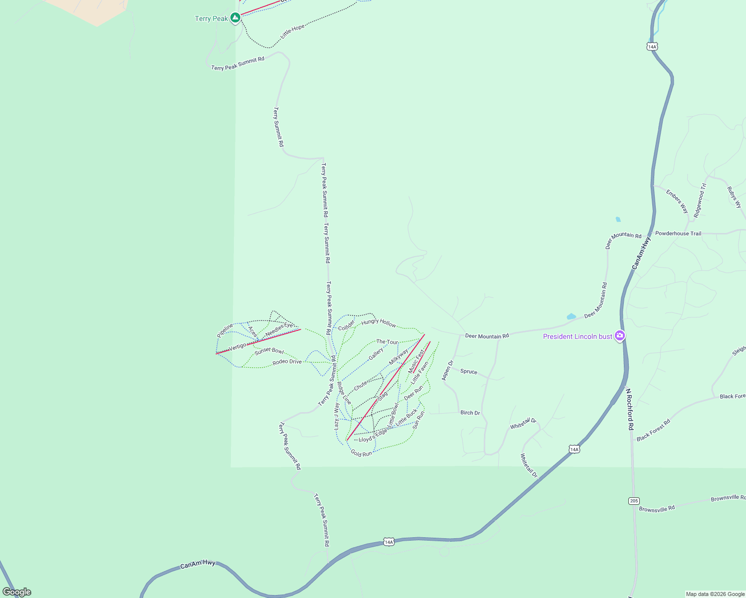 map of restaurants, bars, coffee shops, grocery stores, and more near in Terry