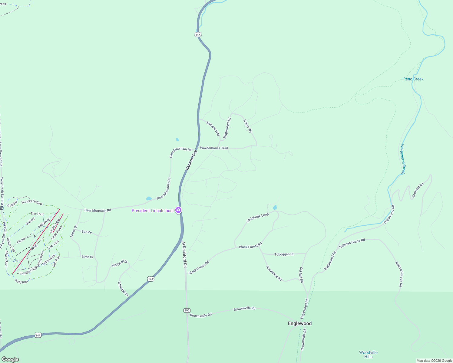 map of restaurants, bars, coffee shops, grocery stores, and more near 11284 Trailside Loop in Lead
