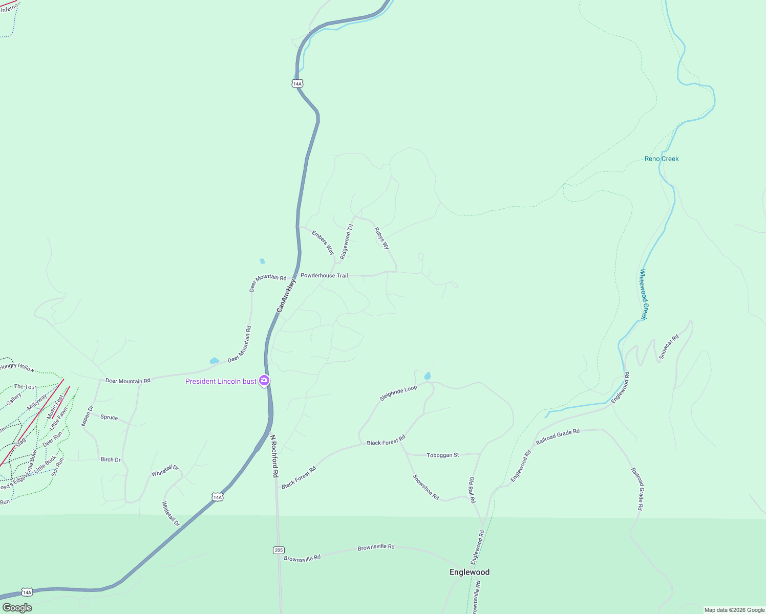 map of restaurants, bars, coffee shops, grocery stores, and more near 21311 Outlaw Pass in Lead