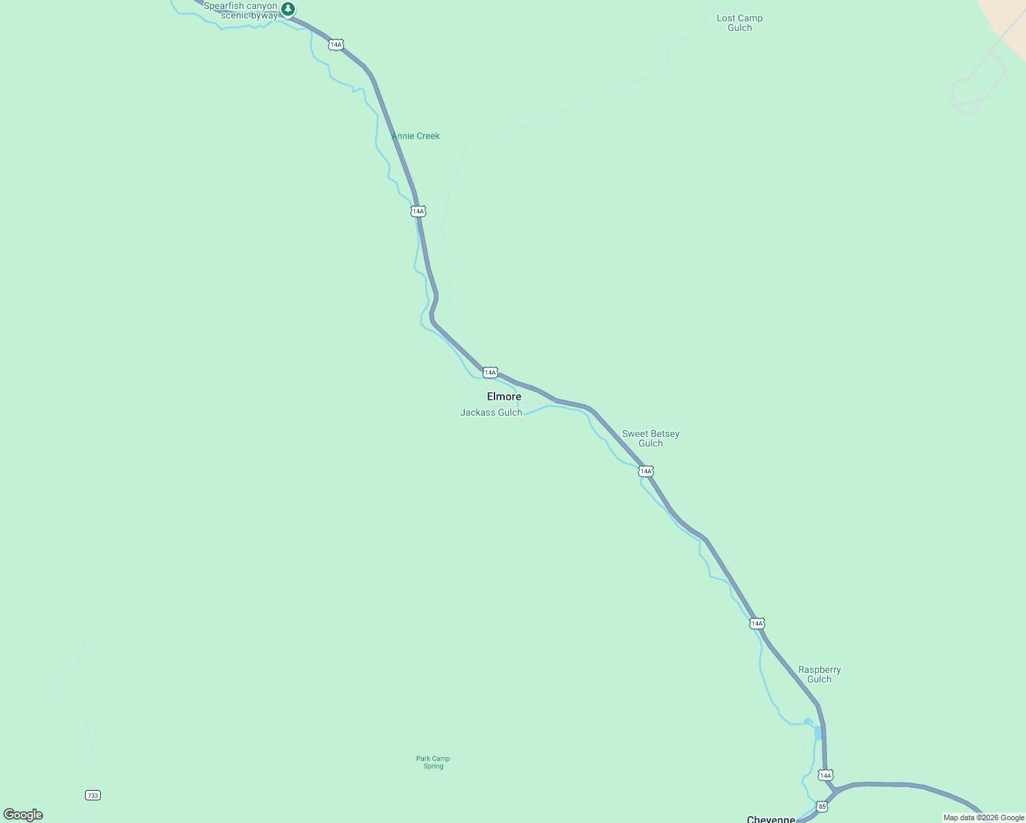 map of restaurants, bars, coffee shops, grocery stores, and more near Cold Canyon Lane in Lawrence County