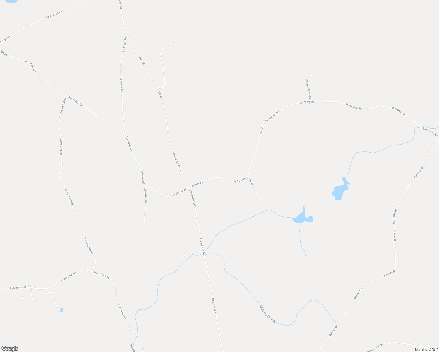 map of restaurants, bars, coffee shops, grocery stores, and more near 25 Forbes Road in West Paris