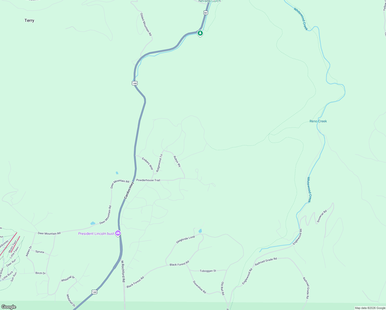 map of restaurants, bars, coffee shops, grocery stores, and more near 21282 Sugarloaf Court in Lead