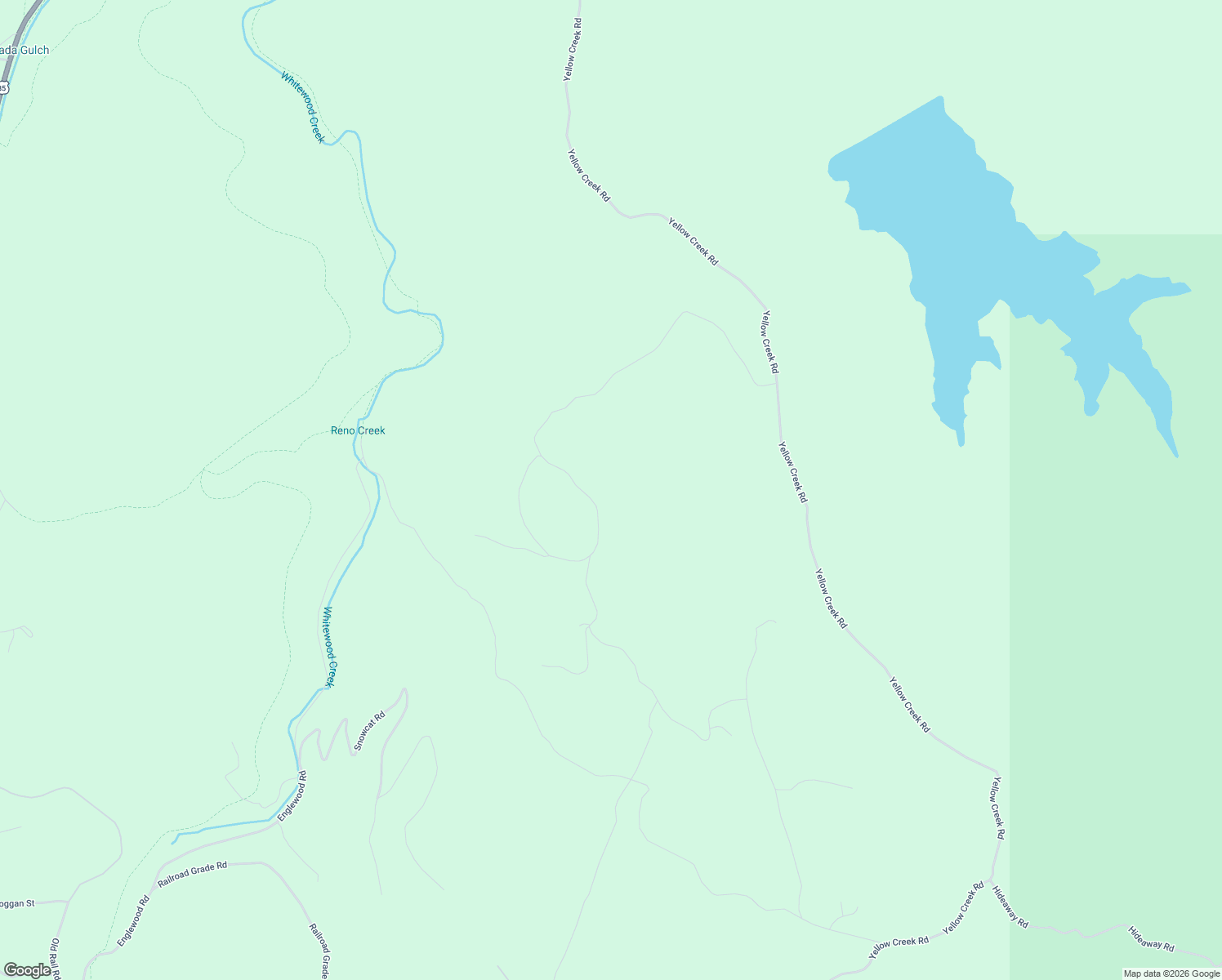 map of restaurants, bars, coffee shops, grocery stores, and more near 21212 Yellow Creek Road in Lead