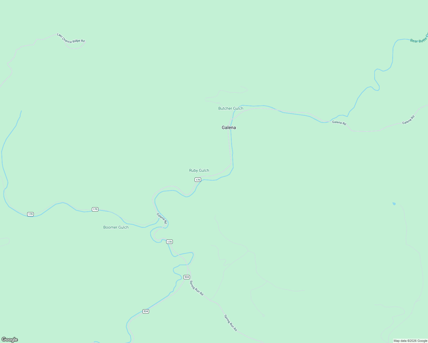 map of restaurants, bars, coffee shops, grocery stores, and more near 12066 Galena Road in Deadwood