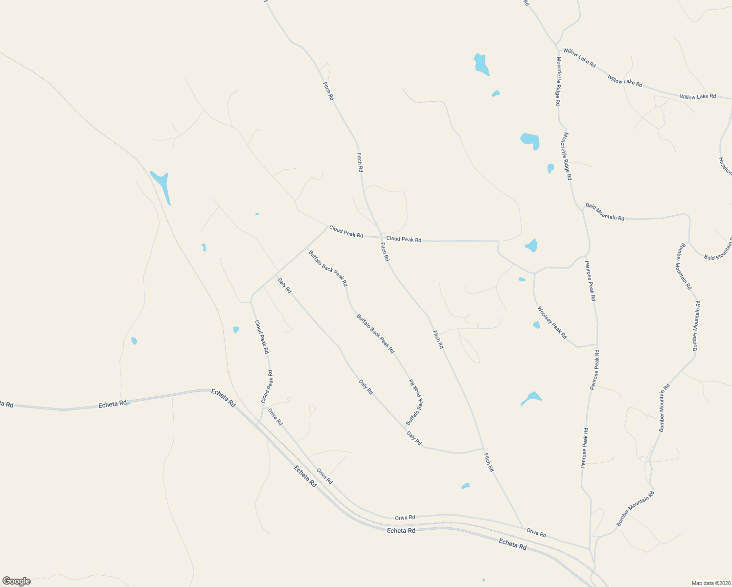 map of restaurants, bars, coffee shops, grocery stores, and more near 64 Buffalo Back Peak Road in Gillette