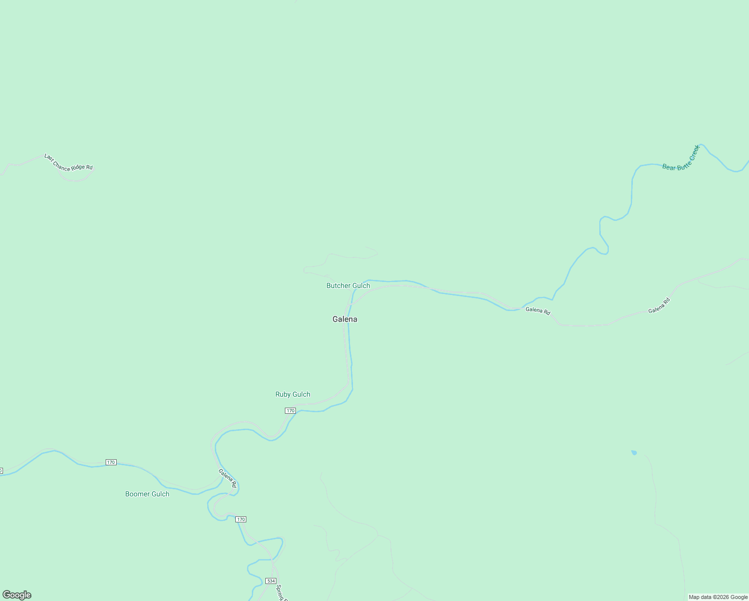 map of restaurants, bars, coffee shops, grocery stores, and more near 12131 Galena Road in Deadwood