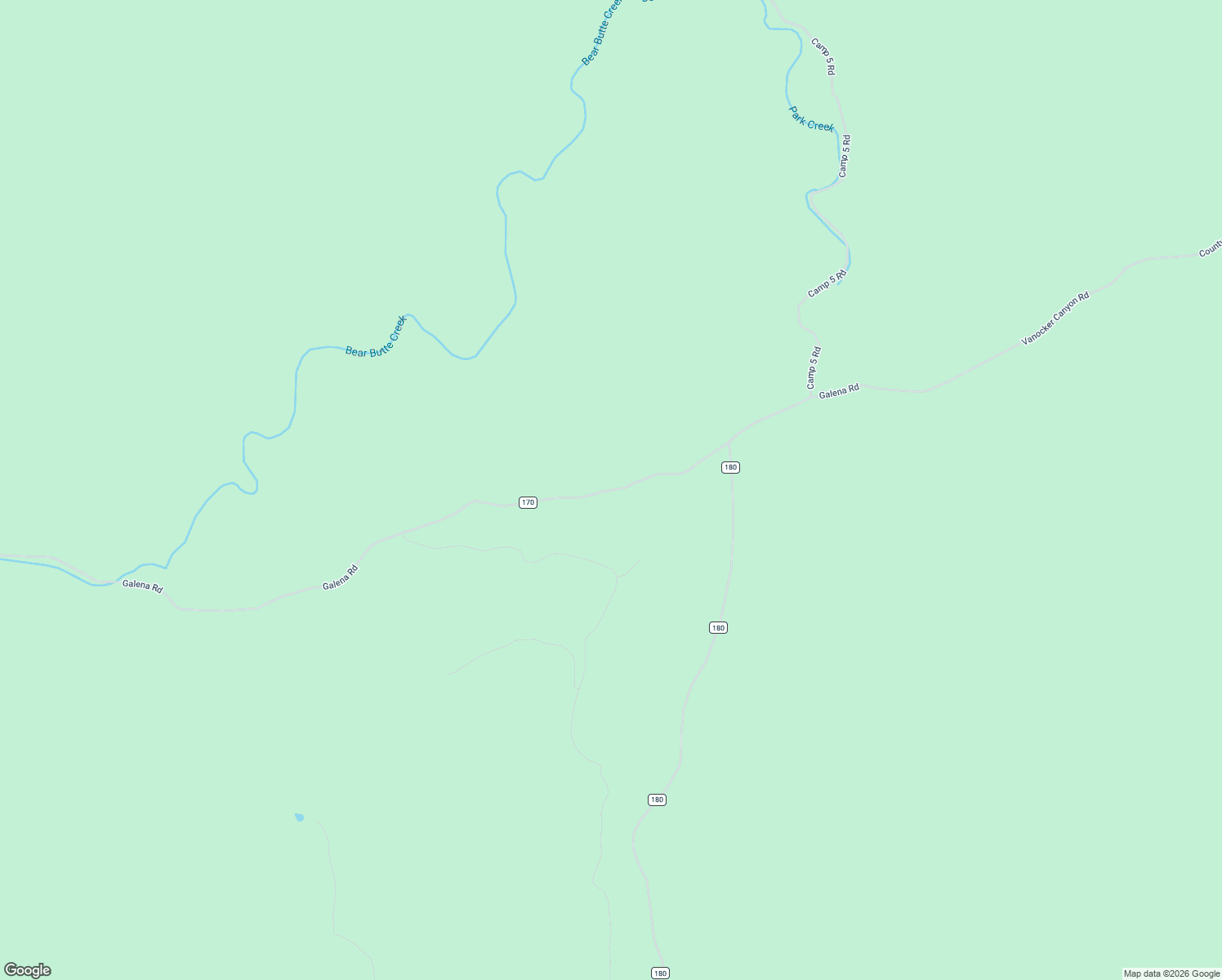 map of restaurants, bars, coffee shops, grocery stores, and more near Galena Road in Deadwood