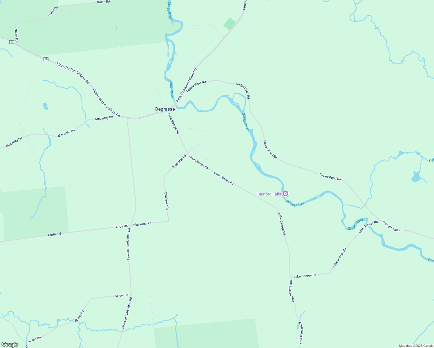 map of restaurants, bars, coffee shops, grocery stores, and more near 298 Lake George Rd in St Lawrence