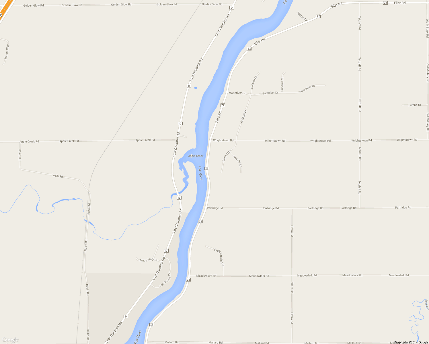 map of restaurants, bars, coffee shops, grocery stores, and more near 5808 Goldust Drive in De Pere