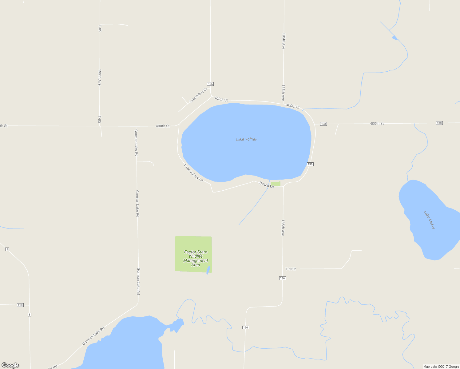 map of restaurants, bars, coffee shops, grocery stores, and more near 40443 Lake Volney Lane in Le Center