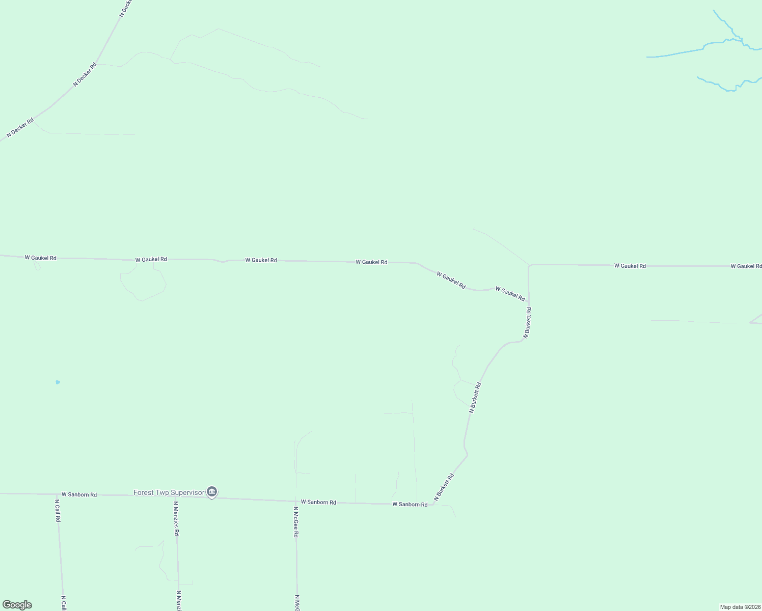 map of restaurants, bars, coffee shops, grocery stores, and more near West Gaukel Road in Lake City