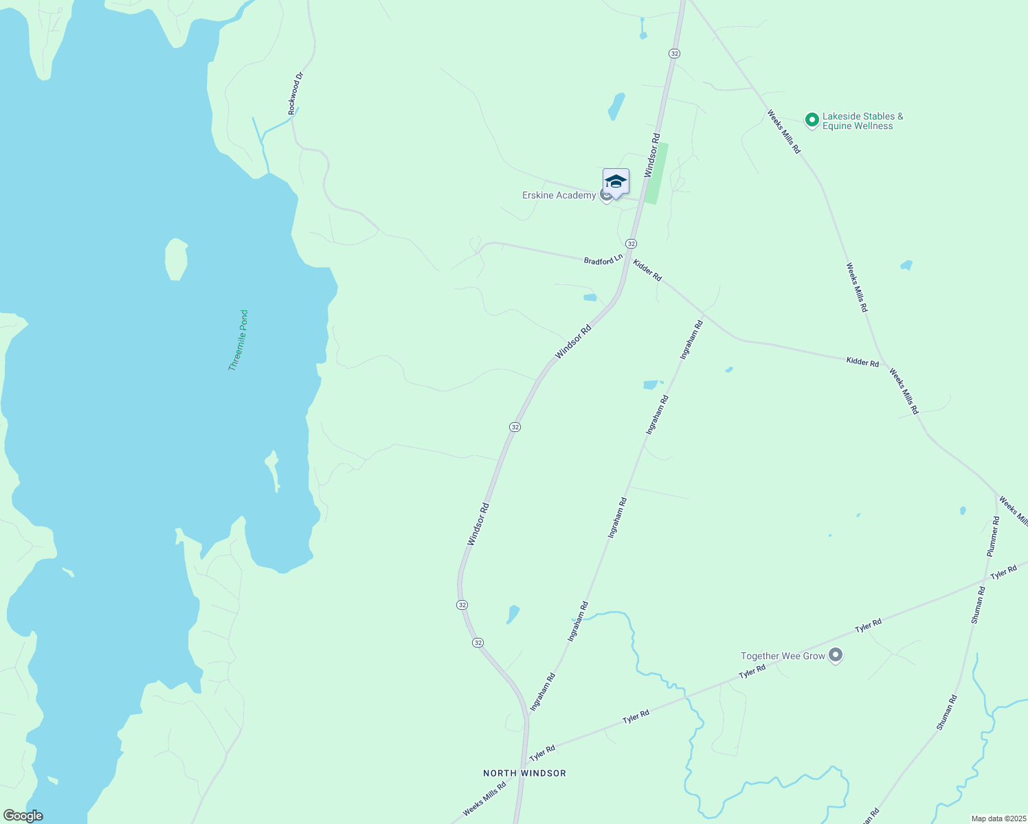map of restaurants, bars, coffee shops, grocery stores, and more near 463 Windsor Rd in China