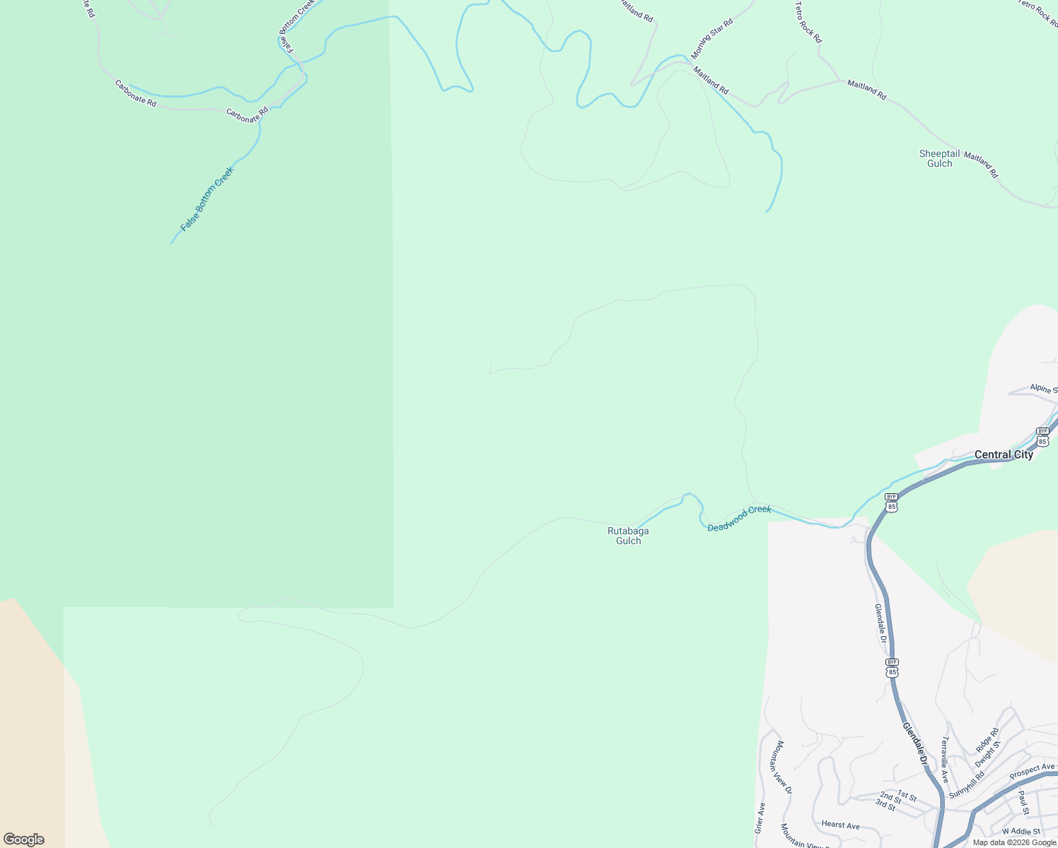 map of restaurants, bars, coffee shops, grocery stores, and more near in Lead