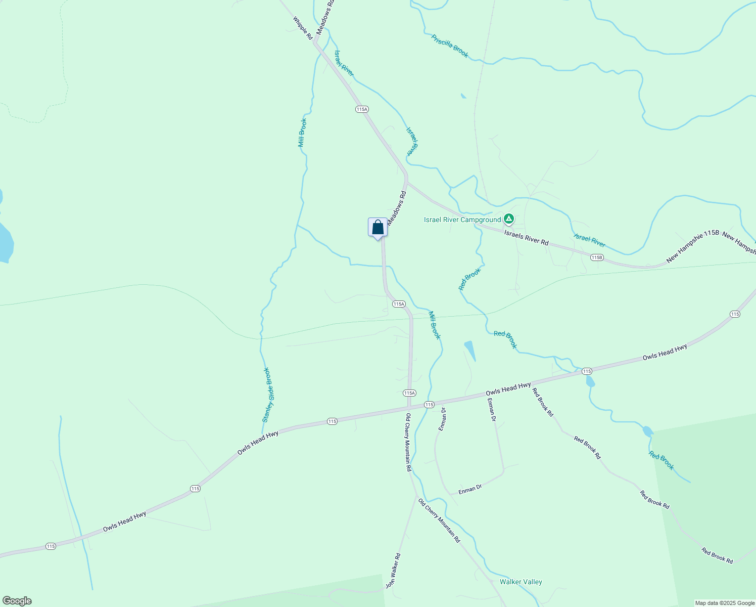 map of restaurants, bars, coffee shops, grocery stores, and more near 8 Dupont Road in Jefferson