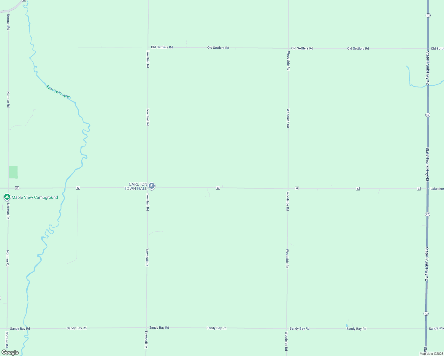 map of restaurants, bars, coffee shops, grocery stores, and more near E3916 County Road G in Kewaunee