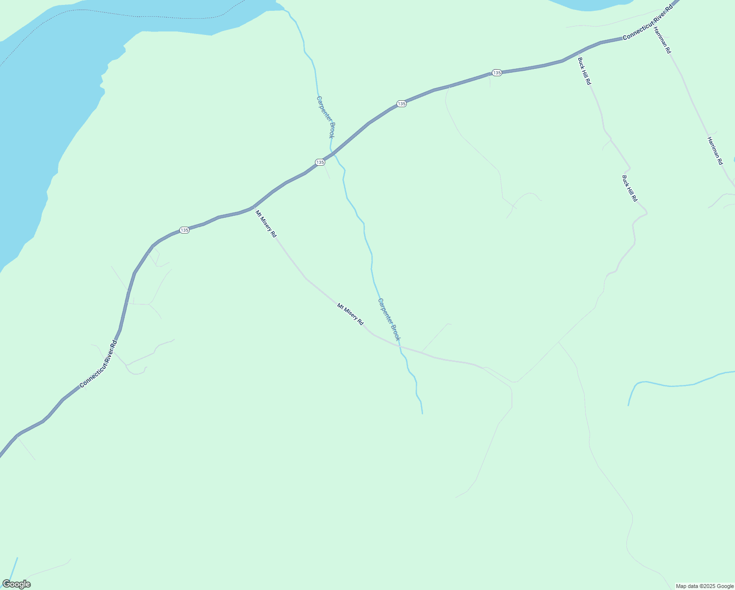 map of restaurants, bars, coffee shops, grocery stores, and more near 309 Mount Misery Road in Littleton