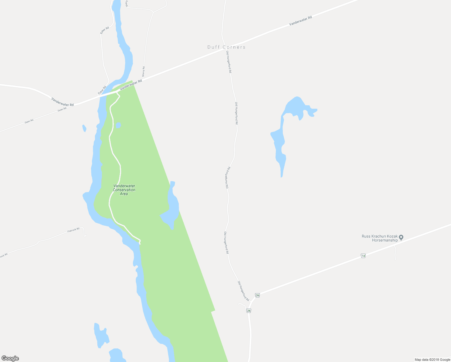 map of restaurants, bars, coffee shops, grocery stores, and more near 175 Old Hungerford Road in Hastings County