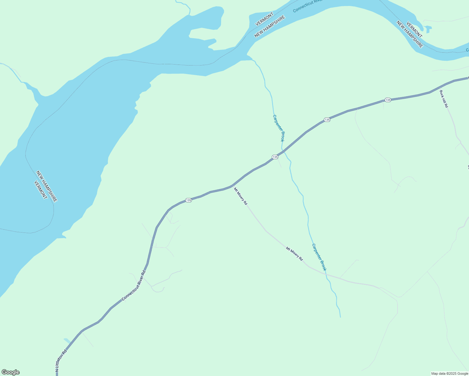 map of restaurants, bars, coffee shops, grocery stores, and more near 309 Mount Misery Road in Littleton