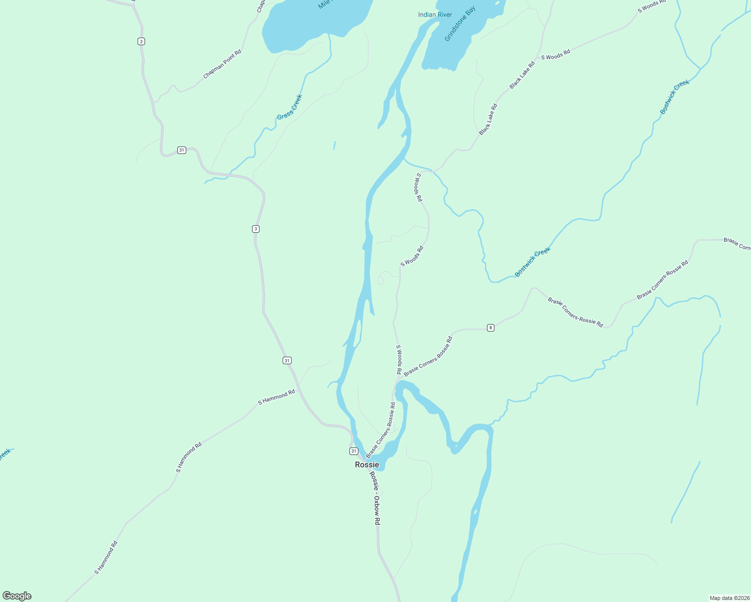 map of restaurants, bars, coffee shops, grocery stores, and more near 93A S Woods Rd in Hammond