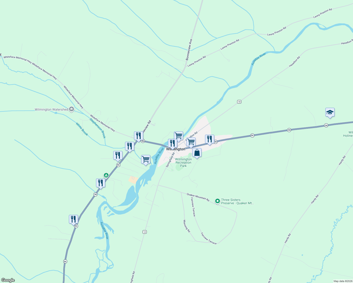 map of restaurants, bars, coffee shops, grocery stores, and more near 1179 Haselton Rd in Wilmington