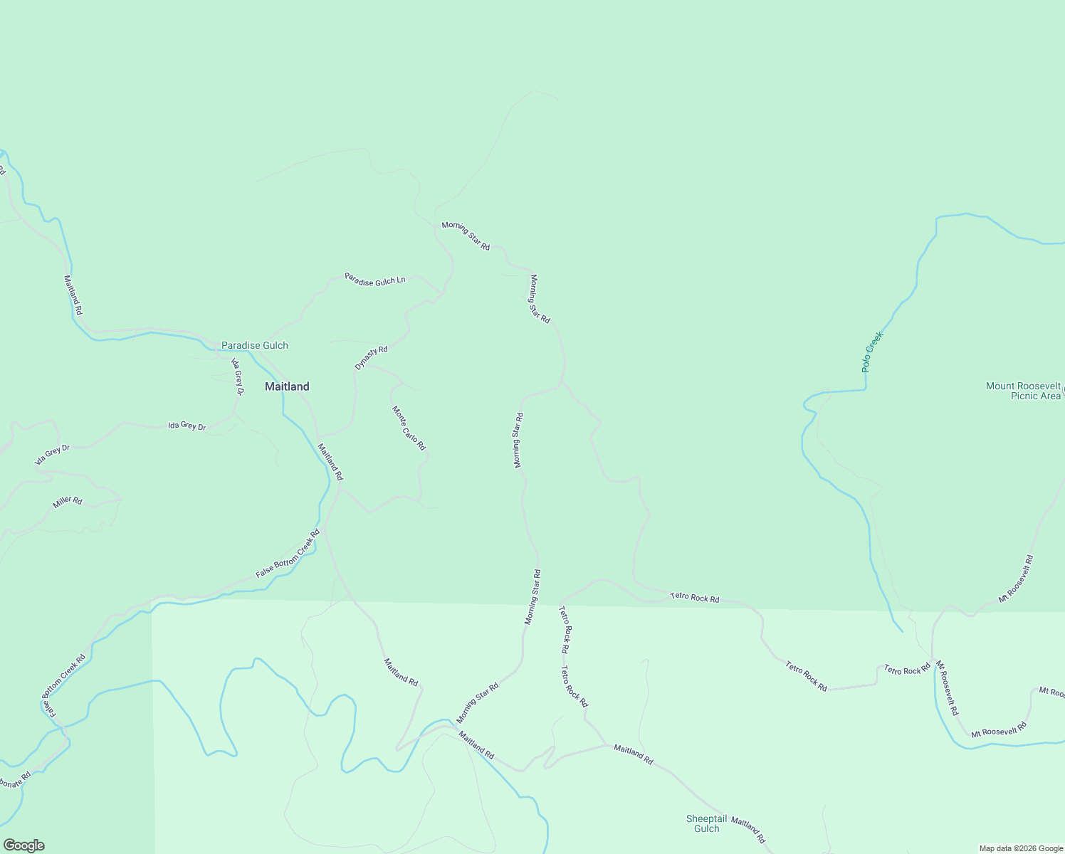map of restaurants, bars, coffee shops, grocery stores, and more near 20752 Morningstar Road in Lead