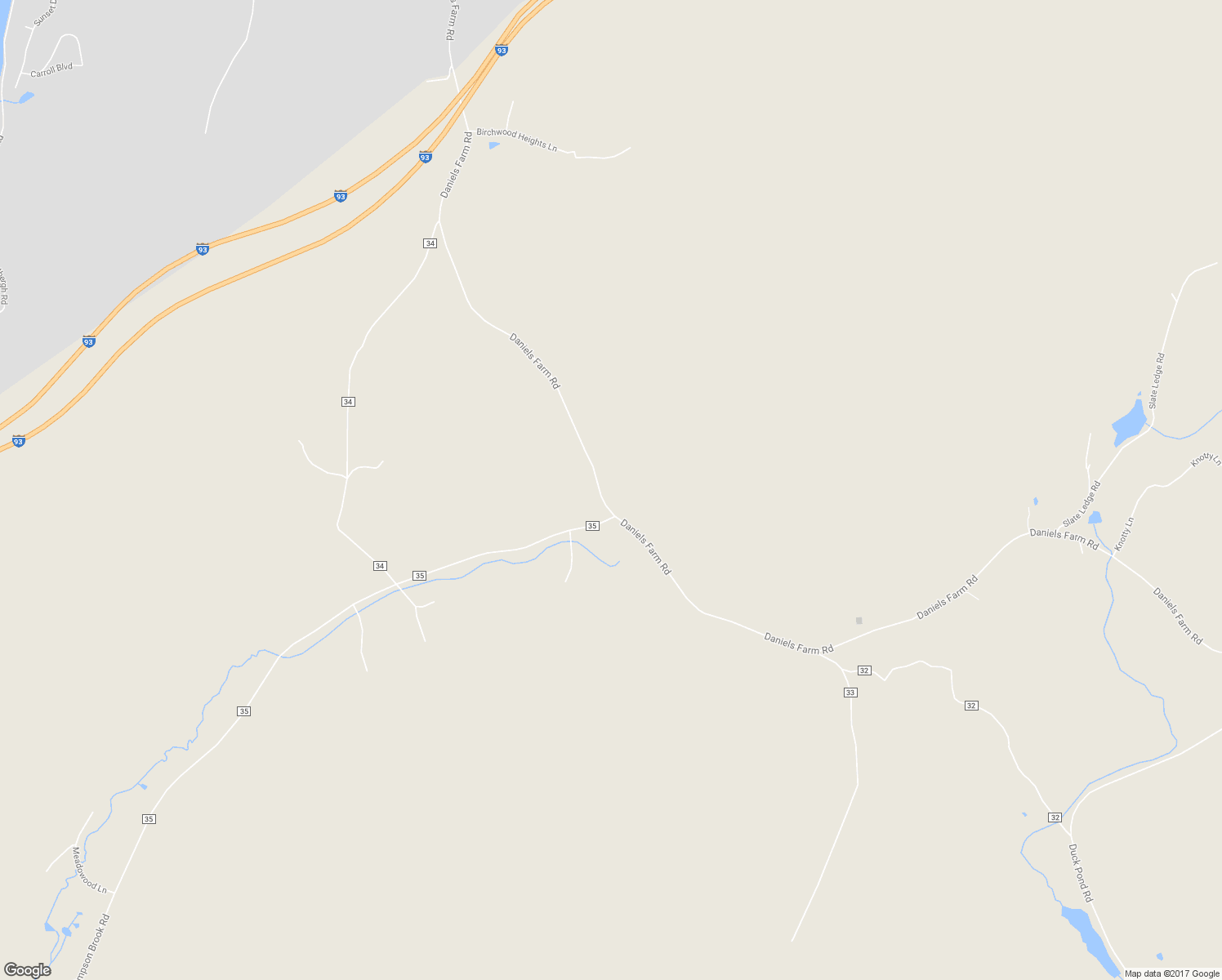 map of restaurants, bars, coffee shops, grocery stores, and more near 2248 Daniels Farm Road in Waterford