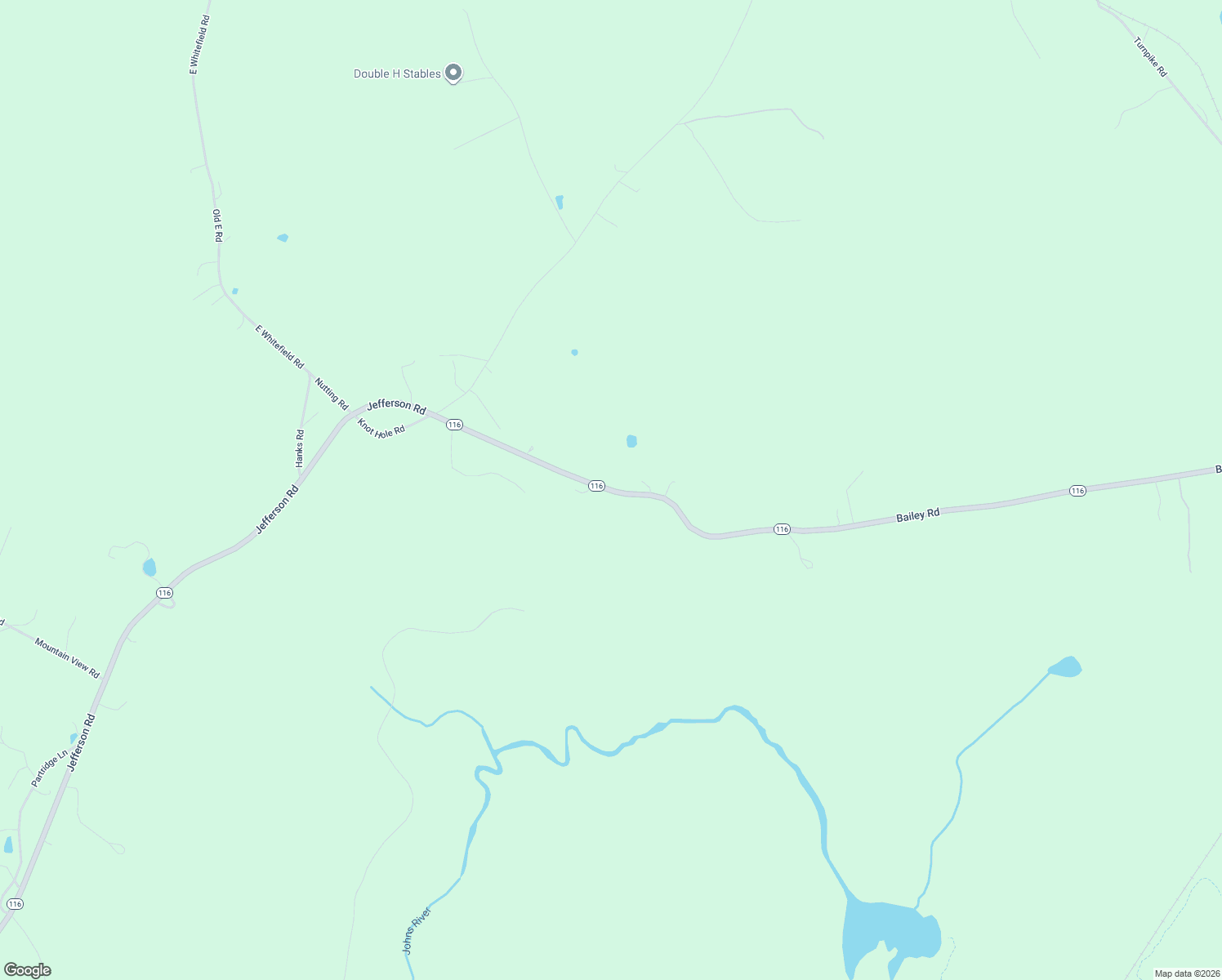 map of restaurants, bars, coffee shops, grocery stores, and more near 959 East Whitefield Road in Whitefield