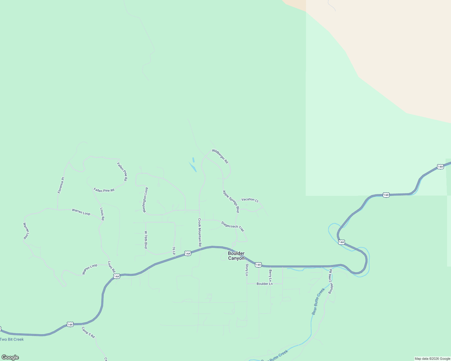 map of restaurants, bars, coffee shops, grocery stores, and more near Apple Springs Blvd in Sturgis