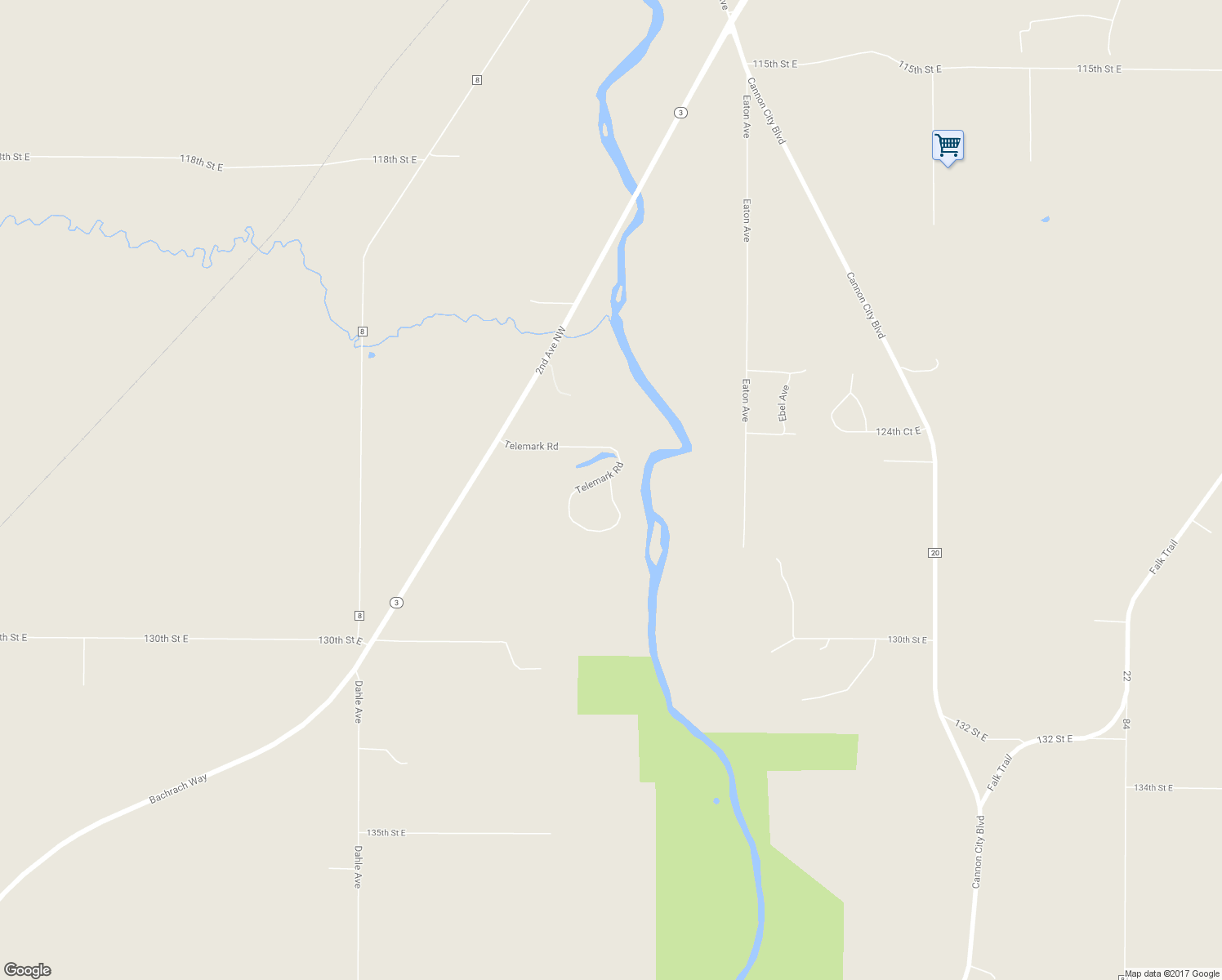 map of restaurants, bars, coffee shops, grocery stores, and more near 4680 Telemark Road in Dundas