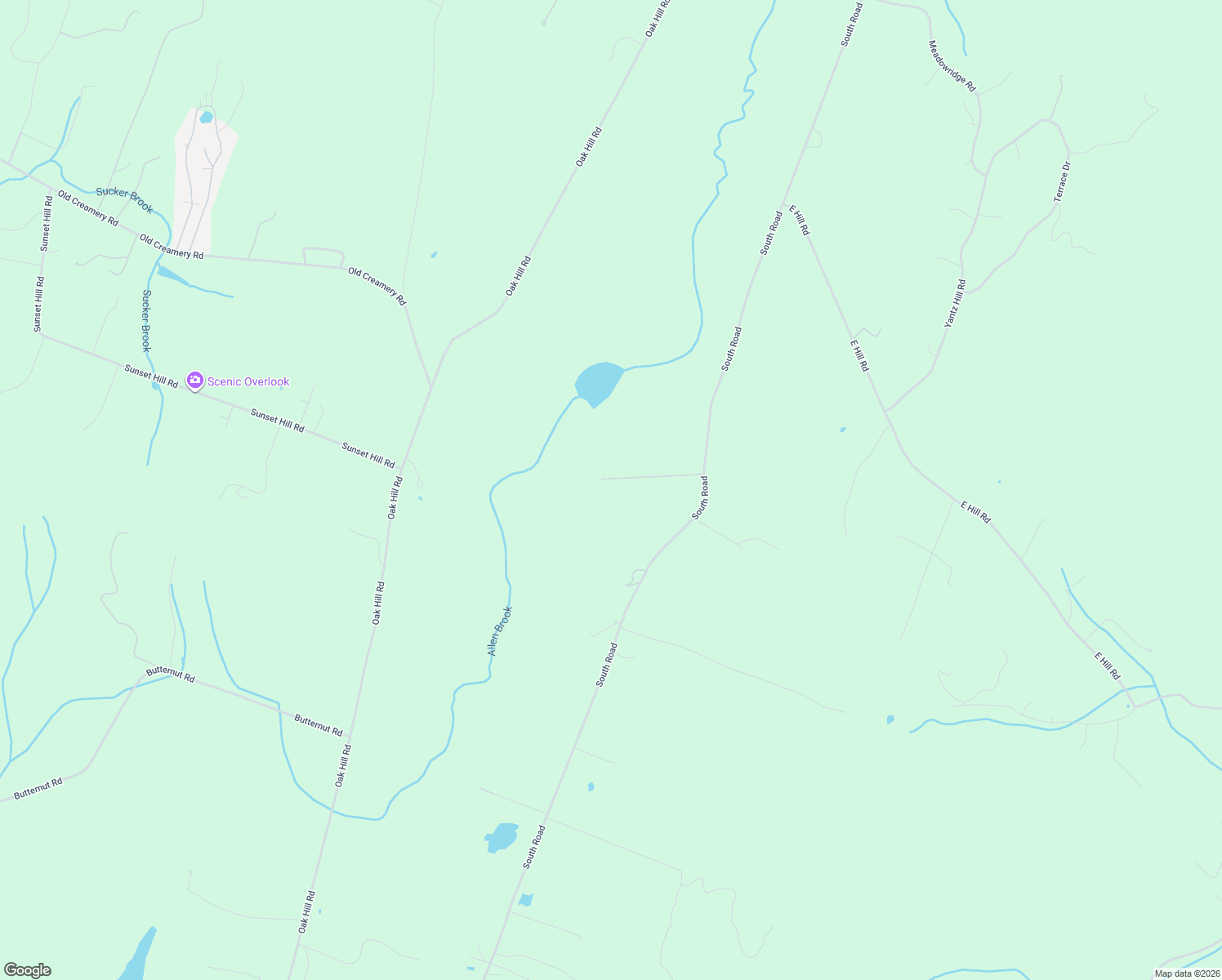 map of restaurants, bars, coffee shops, grocery stores, and more near 255 Mud Pond Rd in Williston