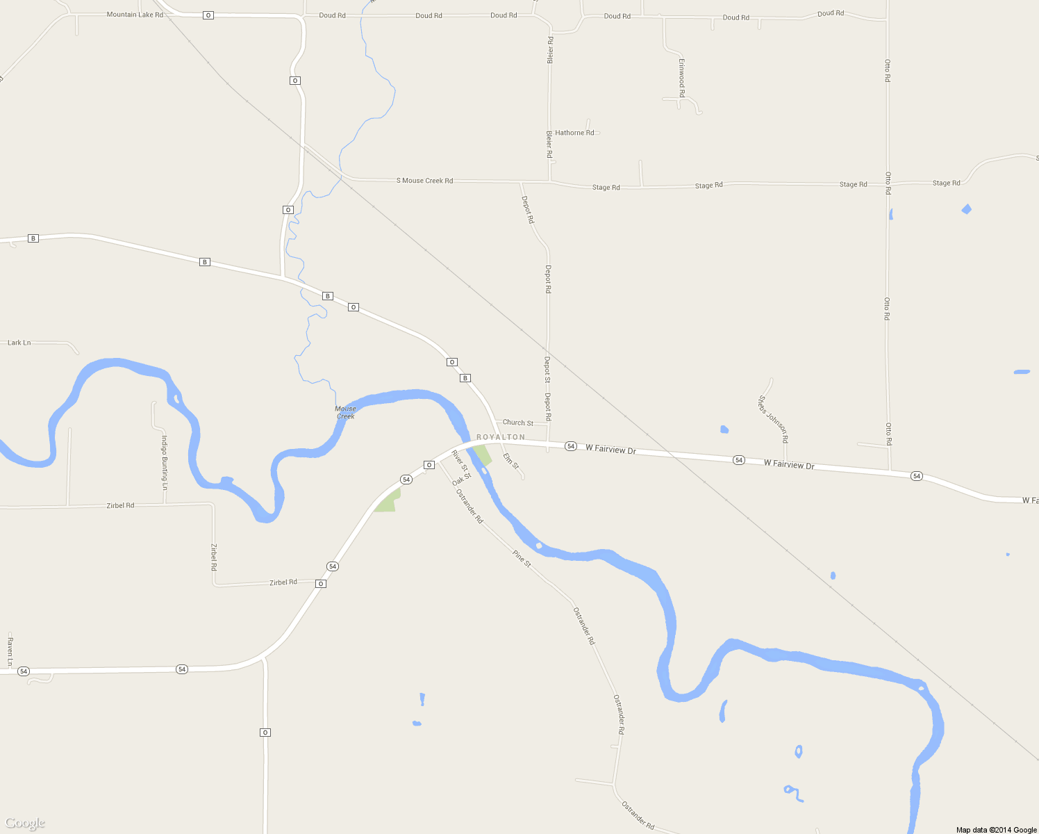 map of restaurants, bars, coffee shops, grocery stores, and more near E7266 Church Street in New London