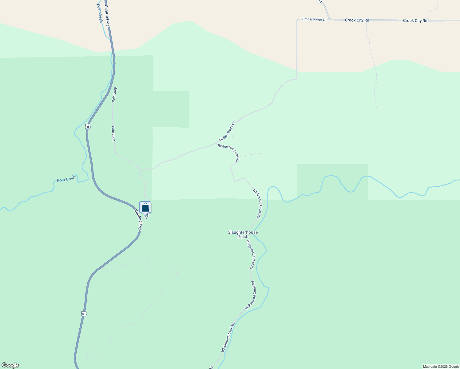 map of restaurants, bars, coffee shops, grocery stores, and more near 20575 Whitewood Creek Road in Lead