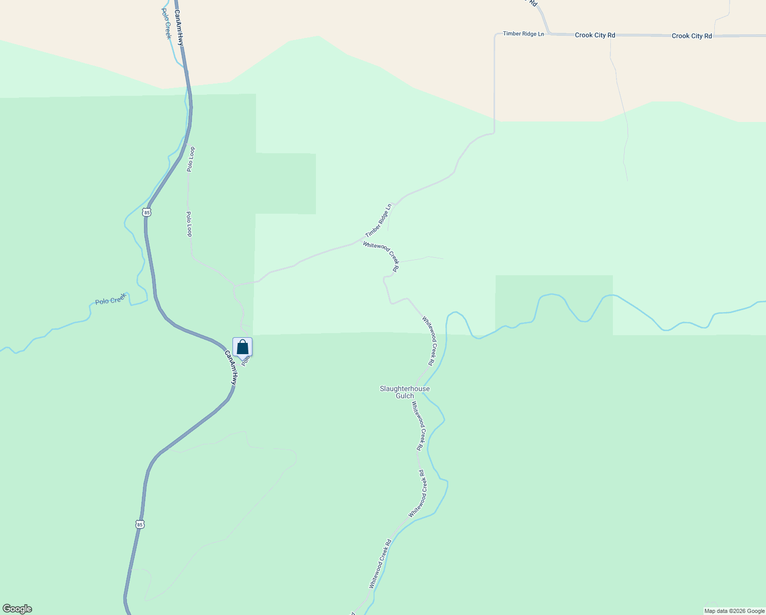 map of restaurants, bars, coffee shops, grocery stores, and more near 20575 Whitewood Creek Road in Lead