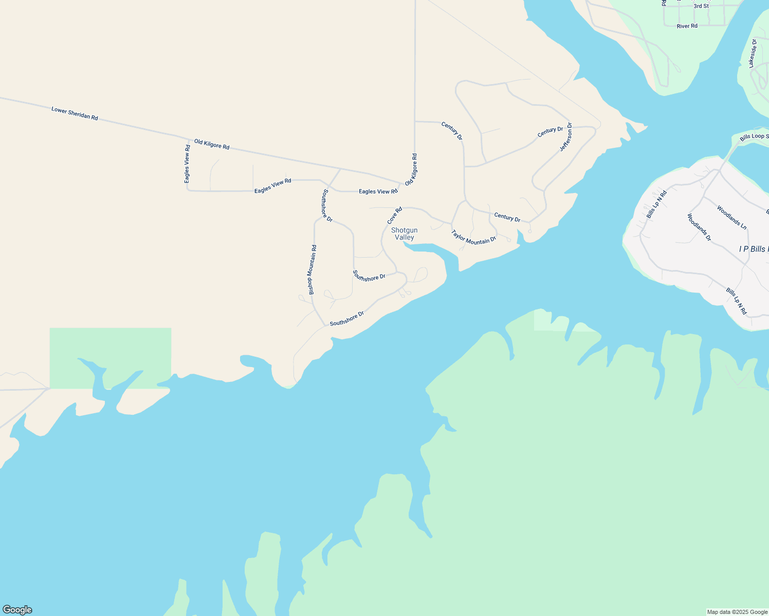 map of restaurants, bars, coffee shops, grocery stores, and more near 3716 Southshore Drive in Island Park