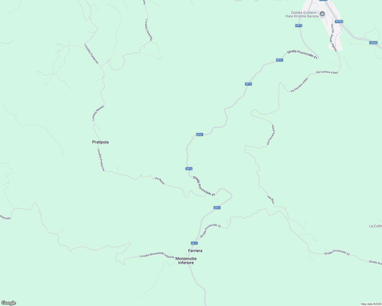 map of restaurants, bars, coffee shops, grocery stores, and more near 5 Via Montenotte in Provincia di Savona