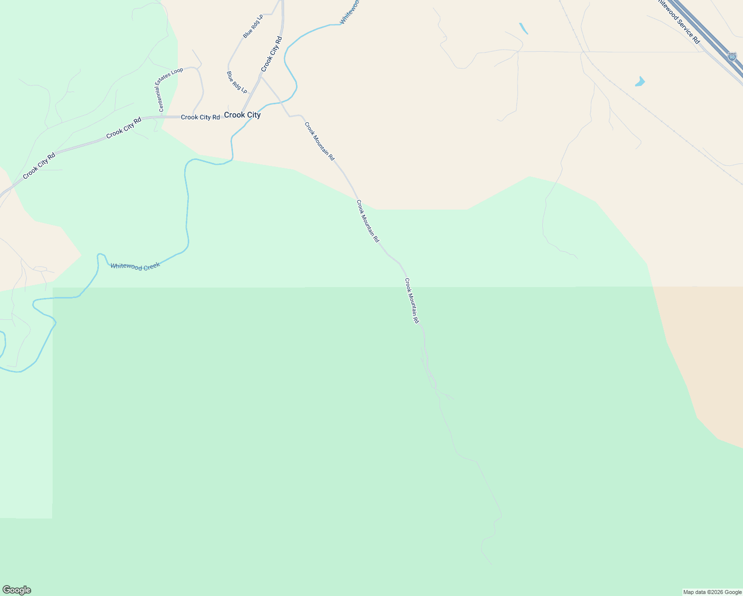 map of restaurants, bars, coffee shops, grocery stores, and more near in Crook City