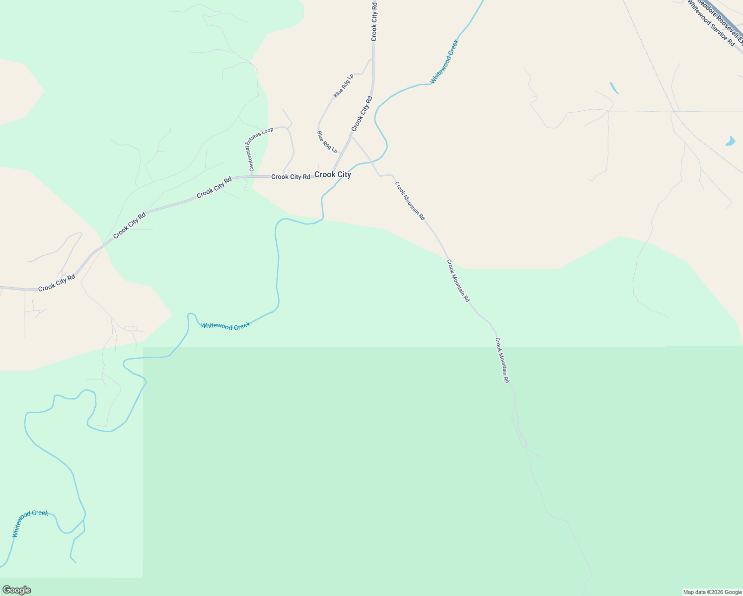 map of restaurants, bars, coffee shops, grocery stores, and more near in Crook City
