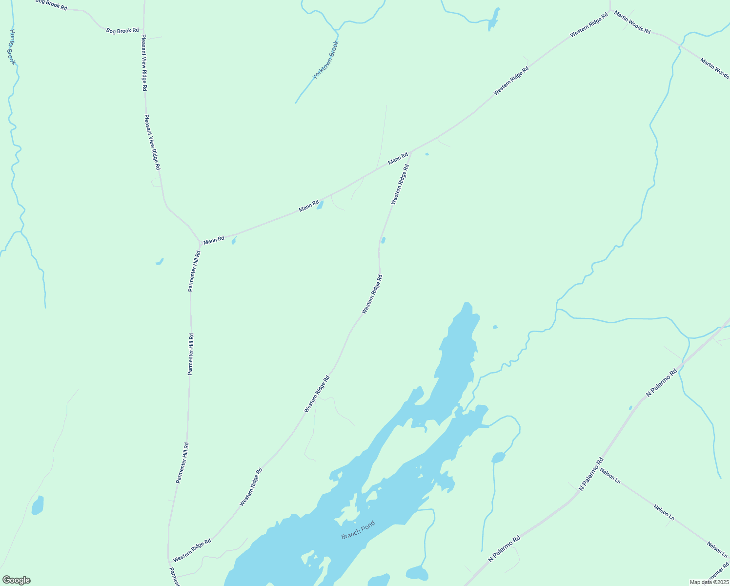 map of restaurants, bars, coffee shops, grocery stores, and more near 800 Western Ridge Road in Palermo
