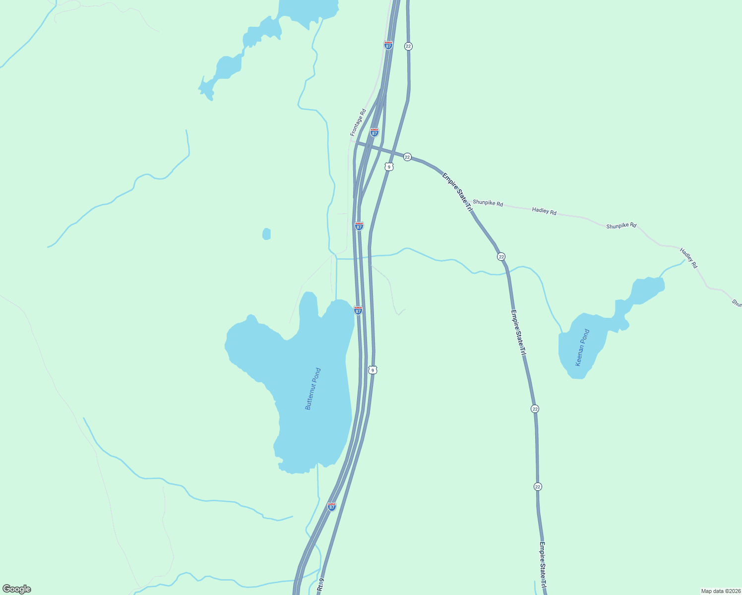 map of restaurants, bars, coffee shops, grocery stores, and more near U.S. 9 in Lewis